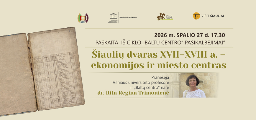 KVIEČIAME ATRASTI ŠIAULIŲ DVARO ISTORIJĄ!