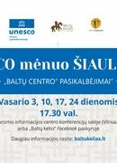 UNESCO MĖNUO ŠIAULIUOSE