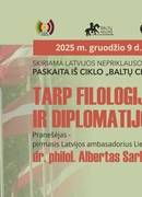 TARP FILOLOGIJOS IR DIPLOMATIJOS